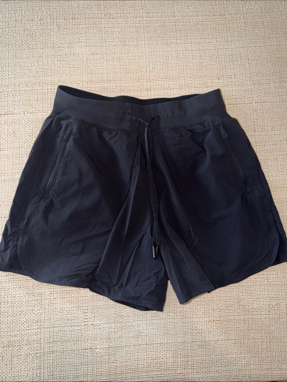 Lululemon Women’s Black Athletic Drawstring Shorts